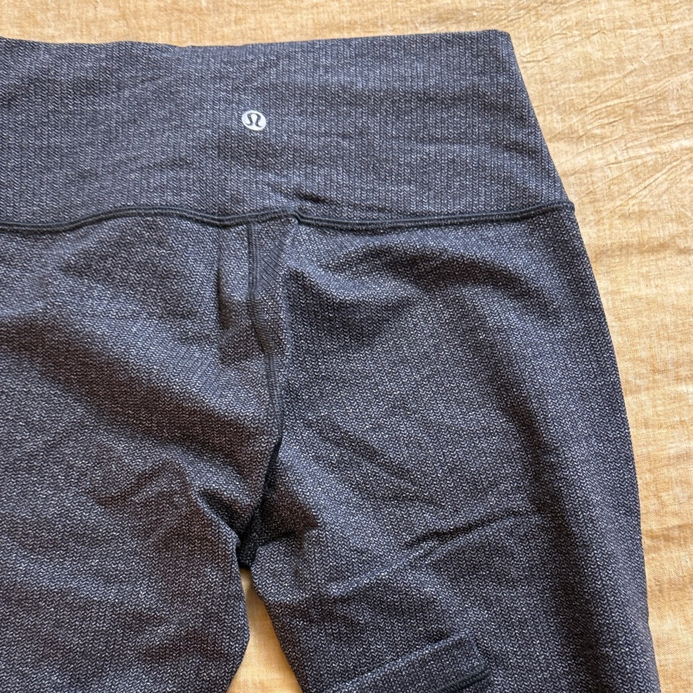 Lululemon Wunder Under Hi-rise 7/8 tight in herringbone - Picture 11 of 17